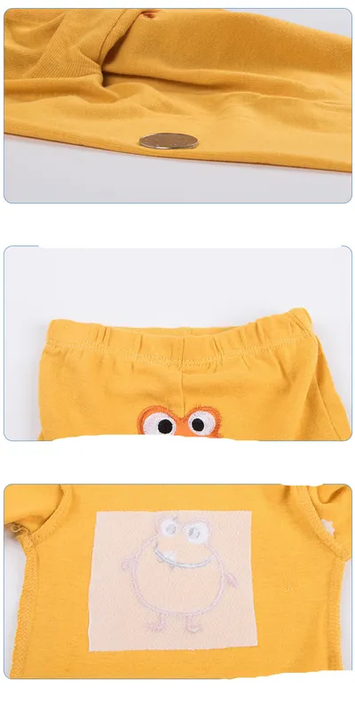 Baby Cotton Long-sleeved T-shirt Trousers 2 Sets