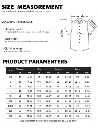 3D Digital Printing Hawaiian Printing Short-sleeved Shirt European Size Men's Shirt