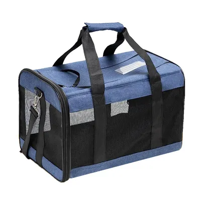 Dog Cat Carriers Bags Car Portable Transport Pet Bag Cage Portable Pet Foldable Outgoing Travel