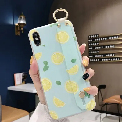Silicone Wristband Refreshing Stand Phone Case