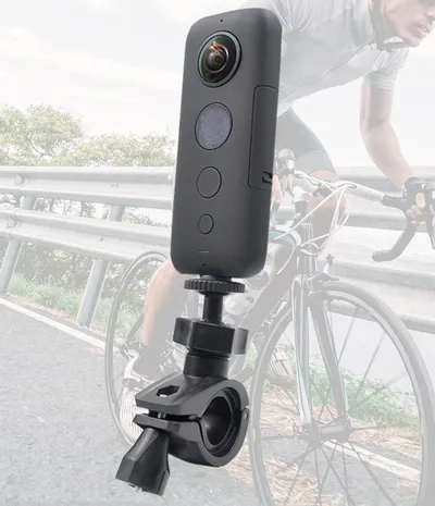 Applicable To Gopro Sports Camera Bicycle Clip O-type Plastic DV Bracket 14 Screwed Joint