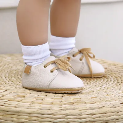 Small Leather Shoes Spring And Autumn Style Baby Walking Shoes