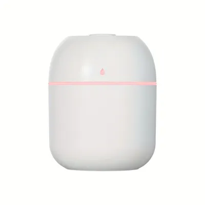 Portable Mini  Humidifier, 220ml,Small Cool Mist Humidifier, USB Personal Desktop Humidifier For Bedroom Travel Office Home Random Colors