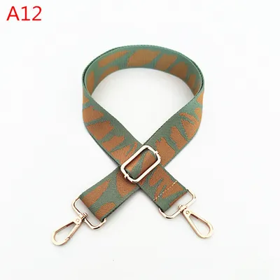 Ethnic Style Replacement Webbing One-shoulder Diagonal Bag Strap