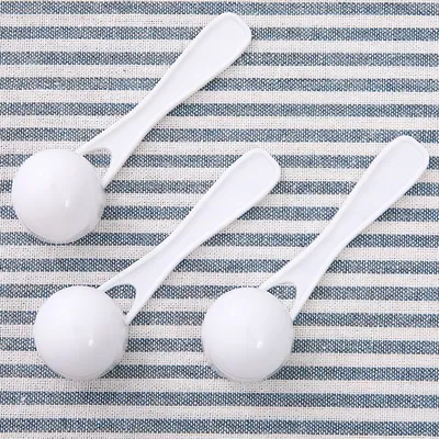 Pet Milk Powder Plastic Spoon Round Bottom