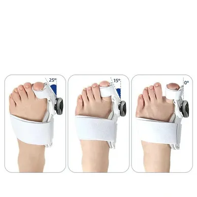 Thumb Valgus Toe Corrector Adjustable Knob Big Foot Bone Female Foot