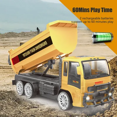 2025 Remote-controlled Engineering Vehicle Toys, Dump Truck Toys,Kids Gifts
