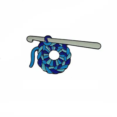 Hand-woven colorful twist hair tie