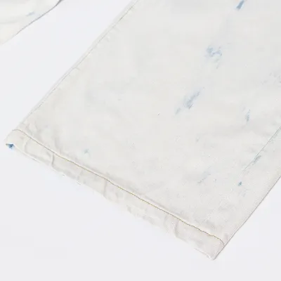 Gradient Tie Dyed Wash High Waist Straight Jeans