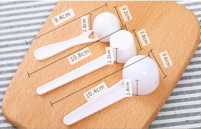 Pet Milk Powder Plastic Spoon Round Bottom