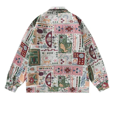 Men's And Women's Same Maychao Jacquard Workwear Casual Jacket Coat