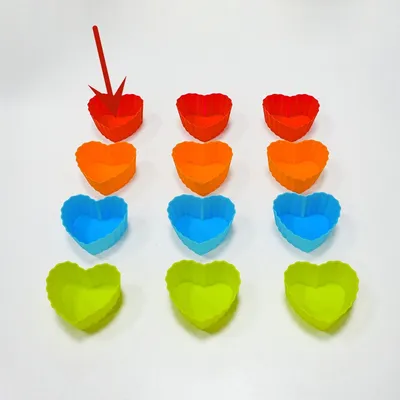 Silicone Baking Supplies Heart-shaped Cake Mould