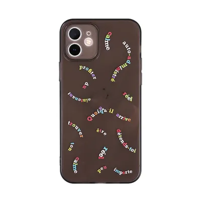 Transparent All-inclusive Printed Phone Case