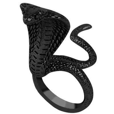 The New Korean Style Personalized Snake Ring Opening Can Be Adjusted