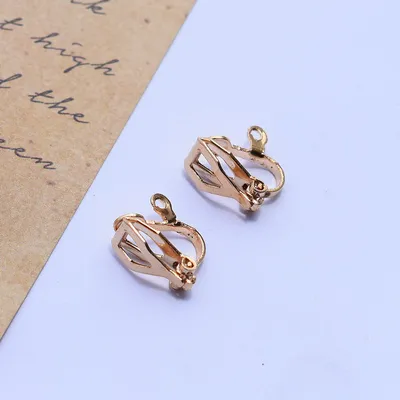 DIY Earrings Accessories Anti-allergic Copper Plated Ear Hooks