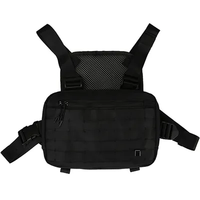 Men's street fashion brand tactical chest bag