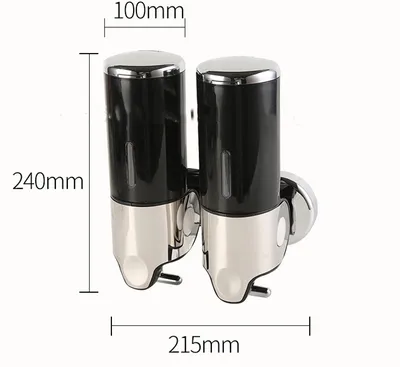 Hotel toilet wall-mounted soap dispenser