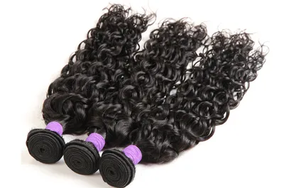 Wigs real hair India hair ladies water wave hair hair