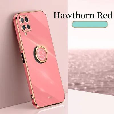 Electroplating Ring Bracket Shockproof Phone Case