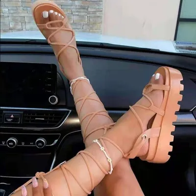 Women's Fashion Platform Strappy Sandals