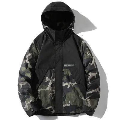 New Hooded Men's Coat Korean Version Loose