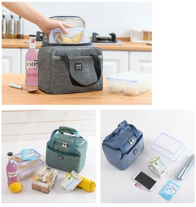 Thick Cation Portable Lunch Bag Insulation Bags