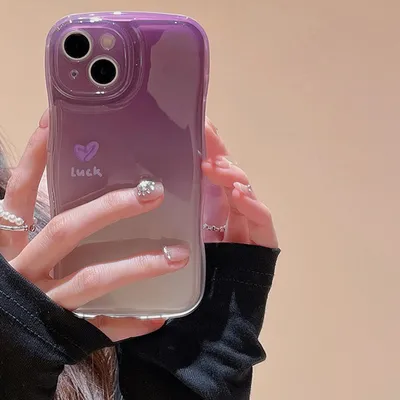 New Fashion Mobile Phone Case Purple Tinged