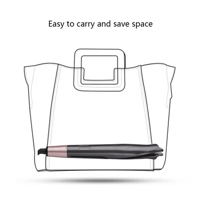 2 In1 Professional Hair Straightener Hair Crimper Dry/Wet Hair Straightening Curling Comb