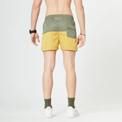 Casual Stitching Shorts Men's Loose Contrast Color Outdoor