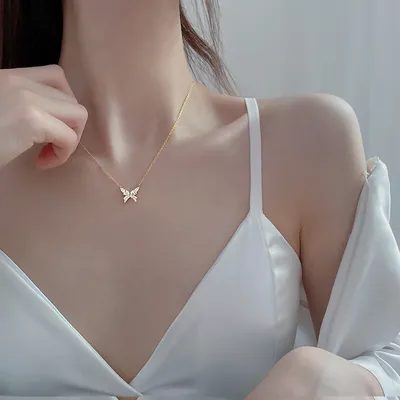 سلسلة عظمة للنساء بسيطة متعددة الاستخدامات من سلسلة الترقوة