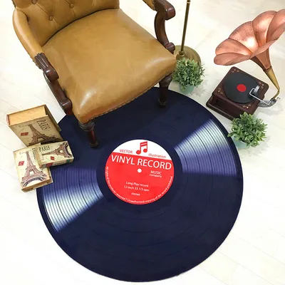 Retro CD - cup vinyl cup - vinyl cup cushion vinyl cup for anti-skid insulation