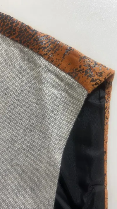 A Simple And Casual British Style Vest In Contrasting Colors For Men Without Straps