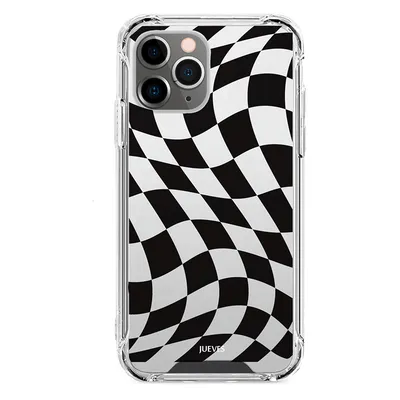 Mirror Checkerboard Phone Case For Iphone12