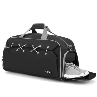 Sports Gym Bag Travel Duffel Bag With Shoes Compartment And Dry Wet Separation Layer For Men Women Outdoor Climbing Fitness Yoga