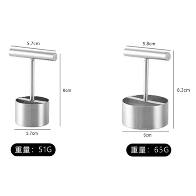 Stainless Steel Apples Rice Mold Stewed Rock Sugar Pear Large Core Puller Fruit Core Hole Digger Remover Kitchen Gadgets