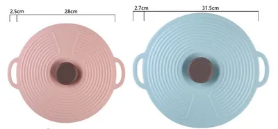 Food-grade Silicone Lid Keeps In 6 Sizes