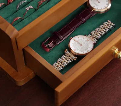 Home Wooden Chic Jewelry Storage Box