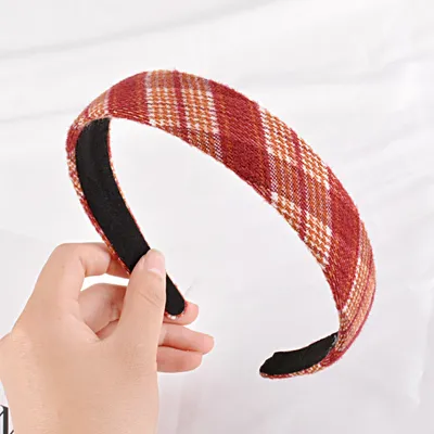 Floral Fine Hair Band Set Fabric Printing  Headband
