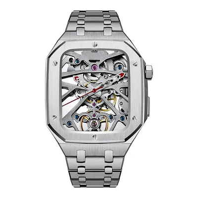 One Piece Strap Case Stainless Steel Protective Cover