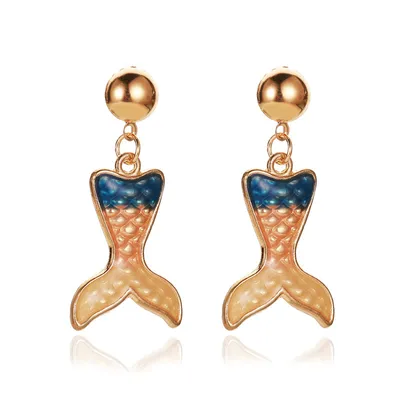 Christmas Snowflake Pumpkin Rainbow Earrings Women