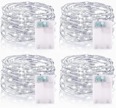 1-30x Fairy Lights Waterproof String Lights DIY Wedding Xmas Party Jars Crafts--Cold White 5M50 Lamp
