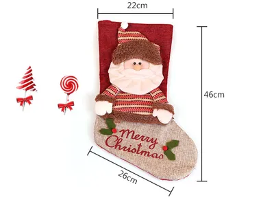 Christmas Supplies Gift Bag Ornaments Pendant Socks