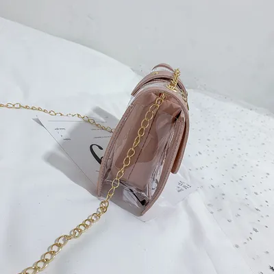 حقيبة صغيرة شفافة برية